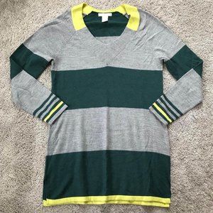 Design History women’s large green / gray sweater